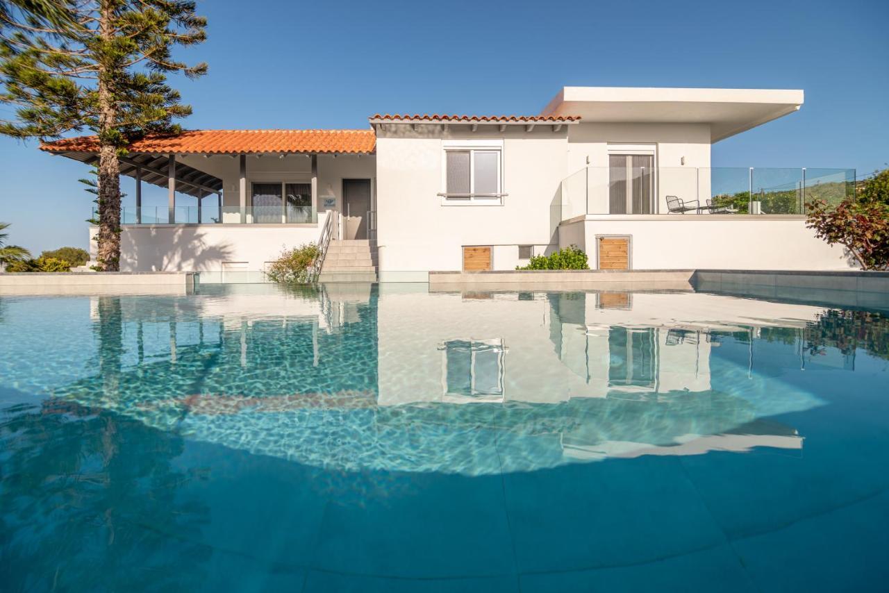 Queen'S Gem Luxury Villa - Heated Jacuzzi & Pool 赫索尼索斯 外观 照片