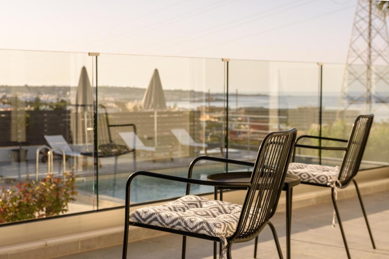 Queen'S Gem Luxury Villa - Heated Jacuzzi & Pool 赫索尼索斯 外观 照片